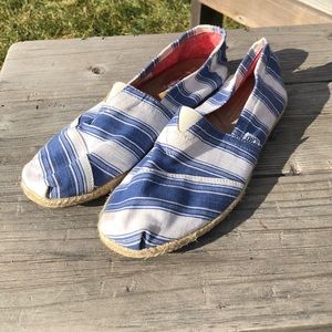 TOMS Striped Flats